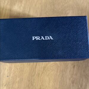 Prada Navy Textured Box